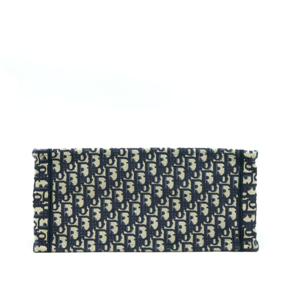 Dior Small Book Tote Purse Blue Oblique Jacquard