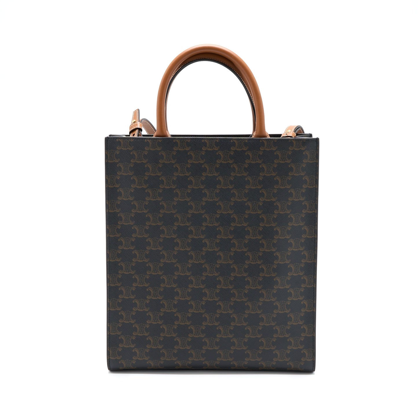 Luxury CELINE Vertical Cabas Triomphe Canvas