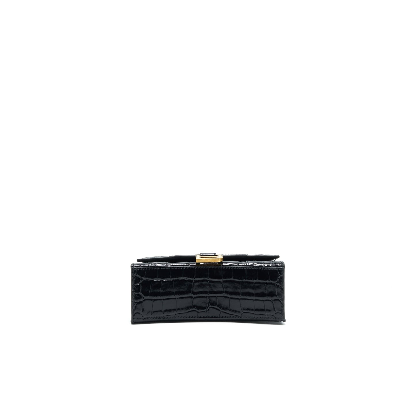 Balenciaga Hourglass Embossed calfksin black