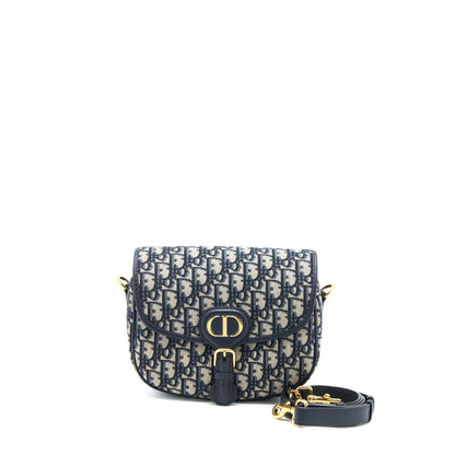 Dior Medium Bobby Purse Blue Dior Oblique Jacquard
