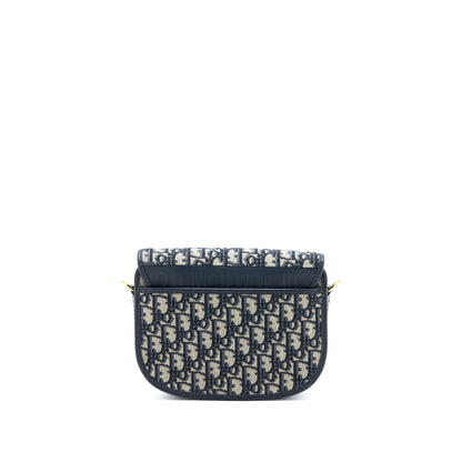 Dior Medium Bobby Purse Blue Dior Oblique Jacquard