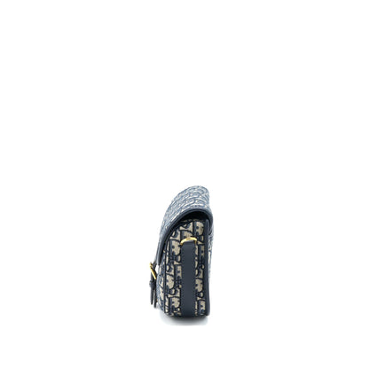 Dior Medium Bobby Purse Blue Dior Oblique Jacquard