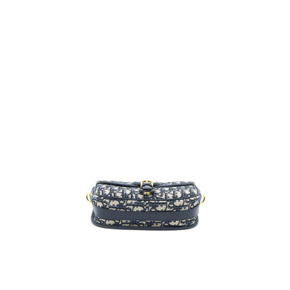 Dior Medium Bobby Purse Blue Dior Oblique Jacquard
