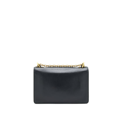 Dior Jadior Flap Purse / Clutch with Chain Black