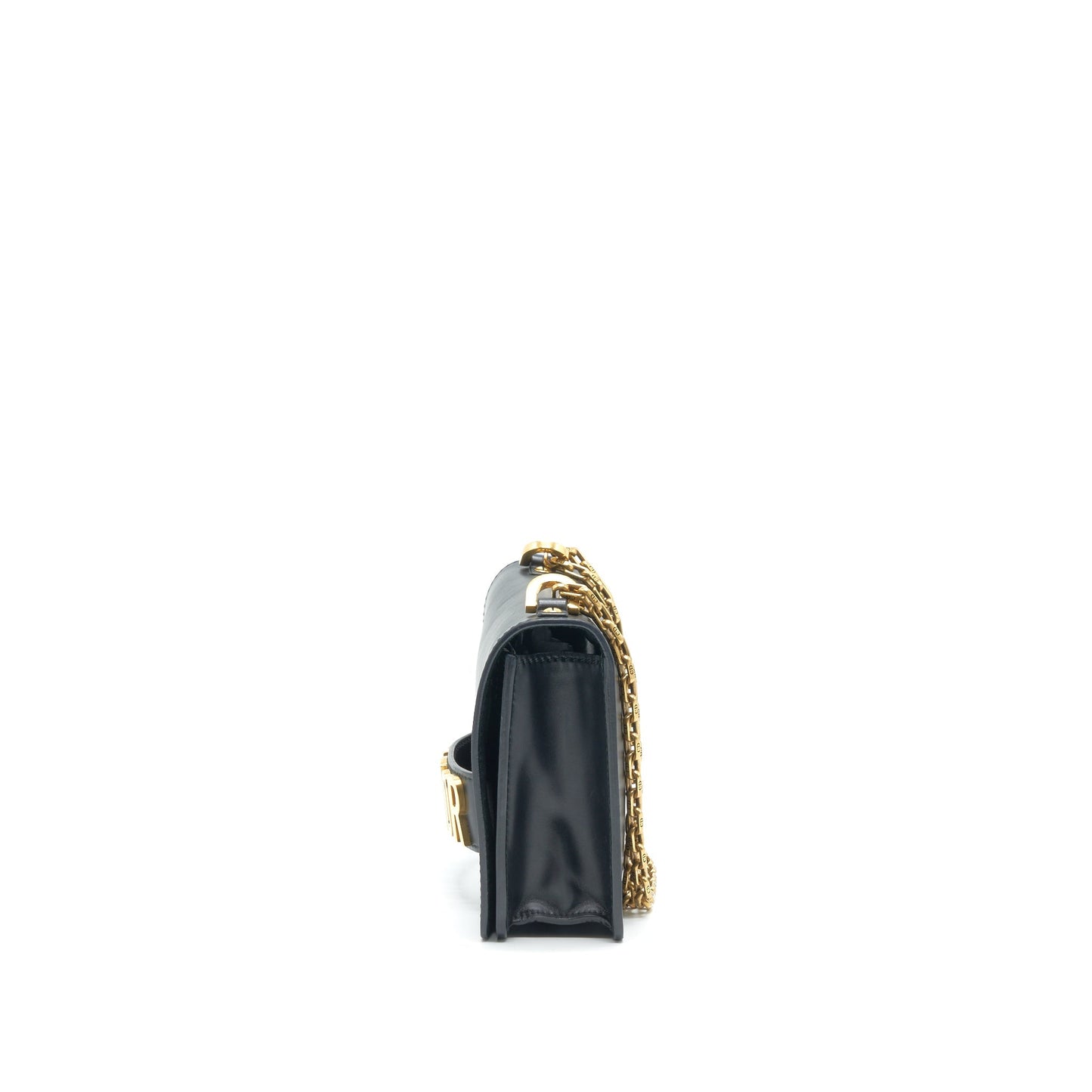 Dior Jadior Flap Purse / Clutch with Chain Black