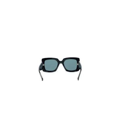 Chanel 5435 Rectangular Sunglasses Black LGHW
