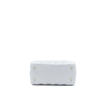Dior Medium Lady Dior Lambskin Grey