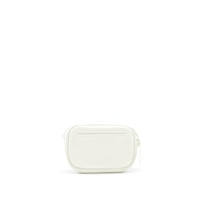 Balenciaga Mini Camera Crossbody Purse White