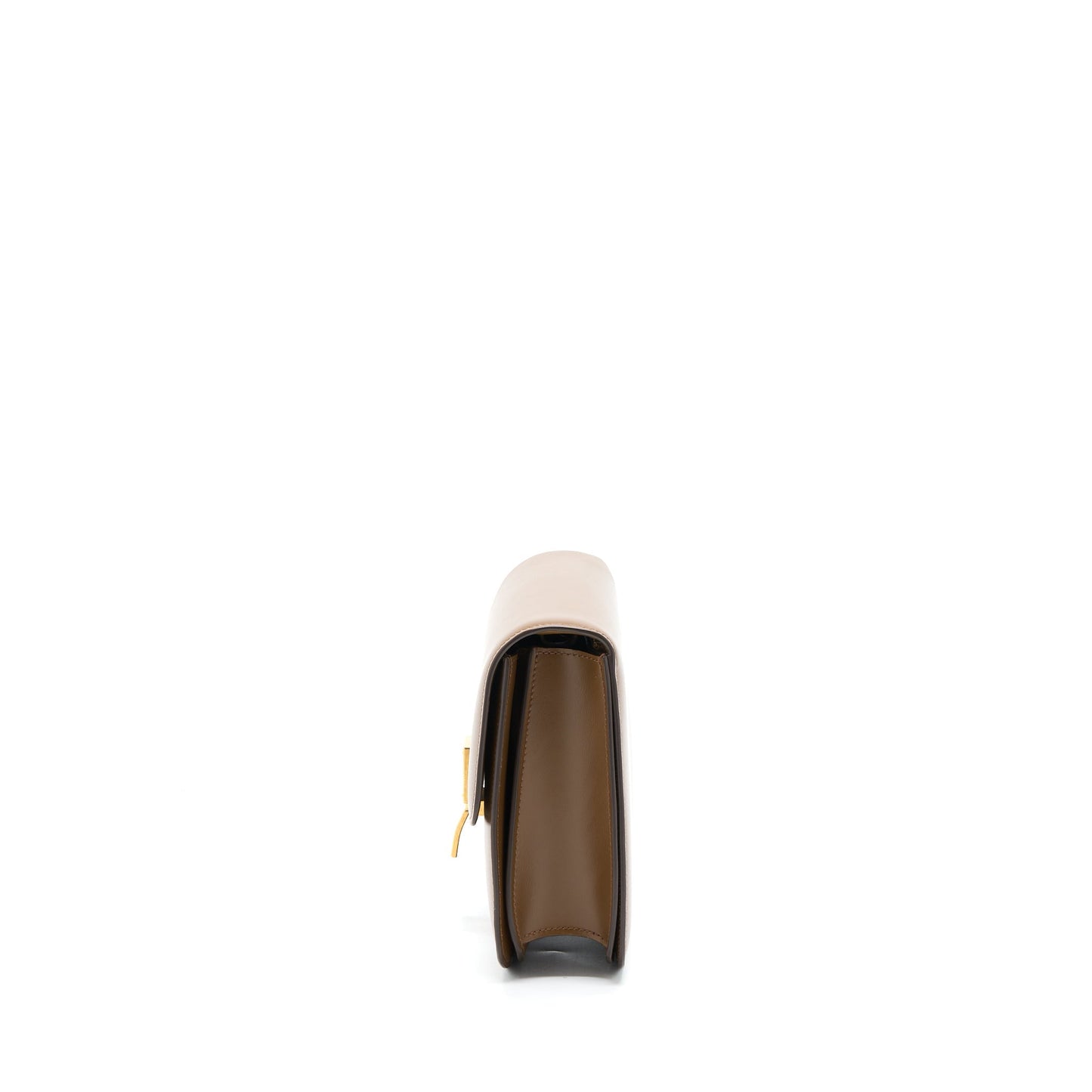 Celine Medium Classic Box Purse Calfskin Caramel Brushed