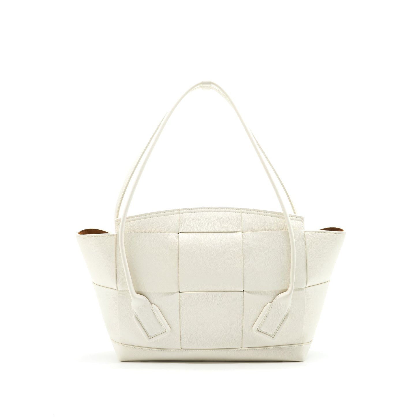 Bottega Veneta Medium Arco Purse White