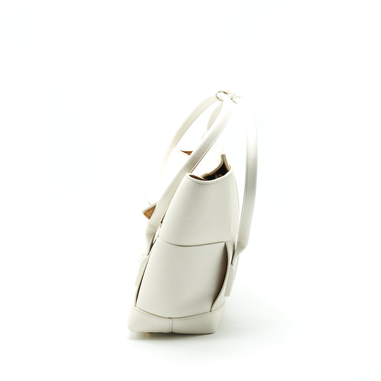 Bottega Veneta Medium Arco Purse White