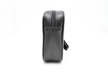 Burberry Wrist Pouch in Black Leather