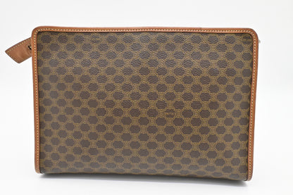 Celine Pouch in Macadam Canvas