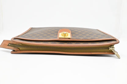 Celine Pouch in Macadam Canvas