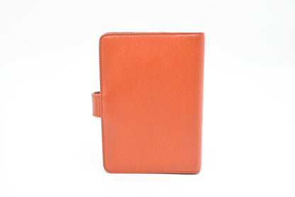 Chanel Agenda PM in Orange Leather