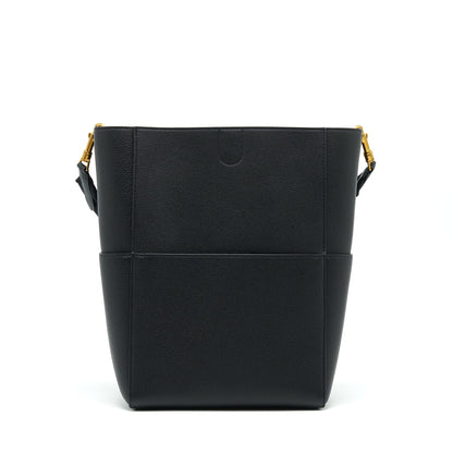 Celine Sangle Bucket Purse Black With
