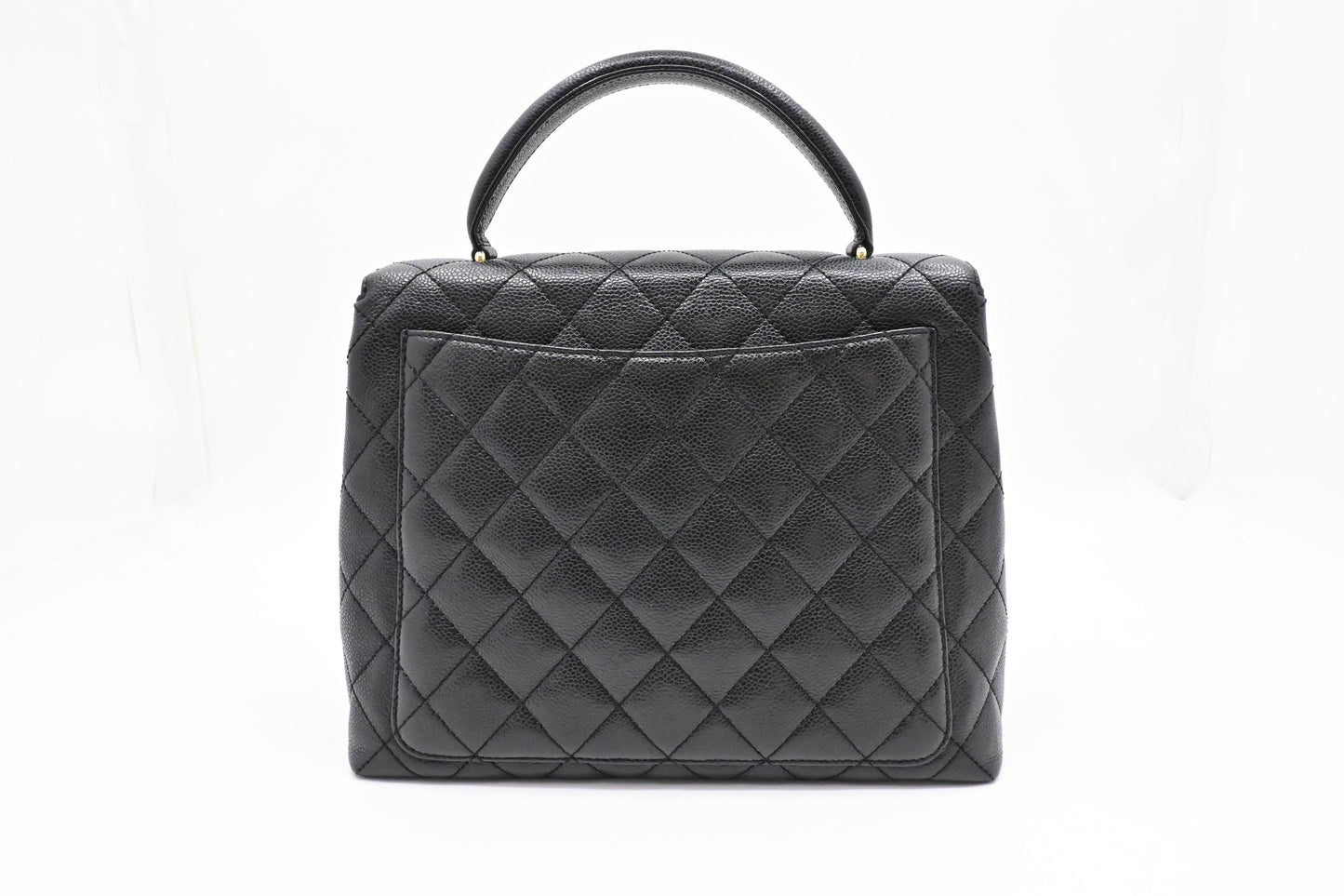 Chanel Kelly in Black Caviar Leather