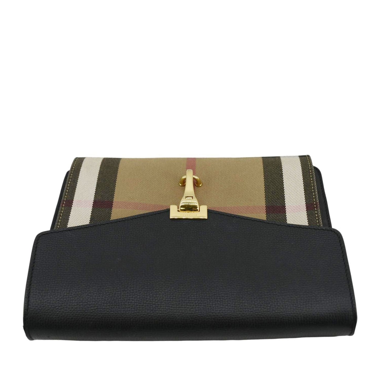 BURBERRY Macken Small Canvas Crossbody Bag Black