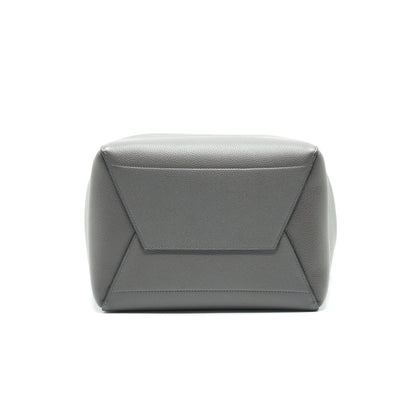 CELINE SANGLE BUCKET Purse BLACK STITCHING