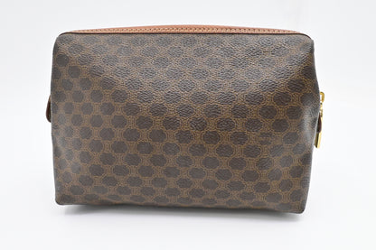 Celine Pouch in Macadam Canvas