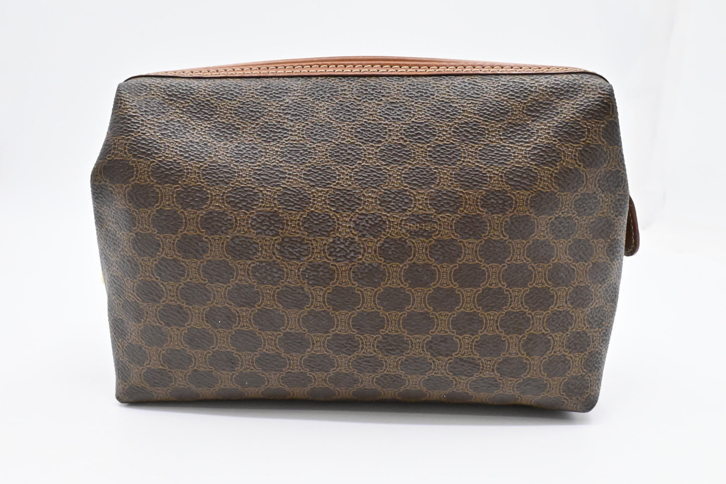 Celine Pouch in Macadam Canvas