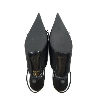 BALENCIAGA KNIFE SLINGBACK BLACK Size37