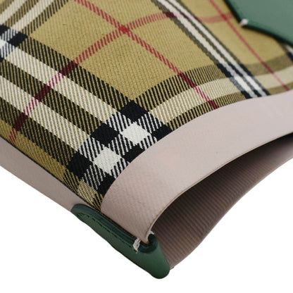 BURBERRY Giant Reversible Large Vintage Check Canvas Tote Bag Multicolor