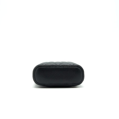 Chanel Long Vanity on Chain Caviar Black LGHW