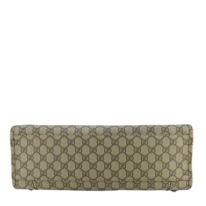 GUCCI X BALENCIAGA The Hacker Project Neo GG Supreme Tote Bag Beige 681695