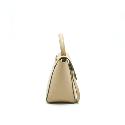 CELINE Nano Belt Trained Calfskin Taupe