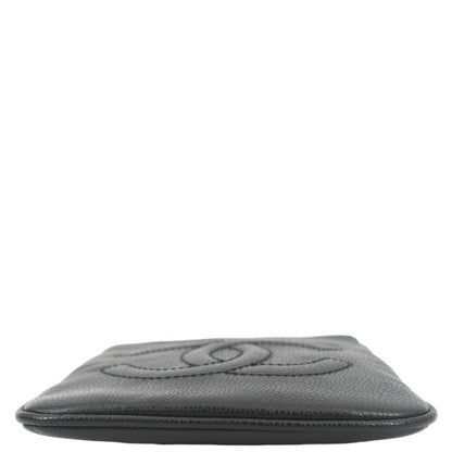 CHANEL Vintage Timeless Caviar Leather Belt Bag Black