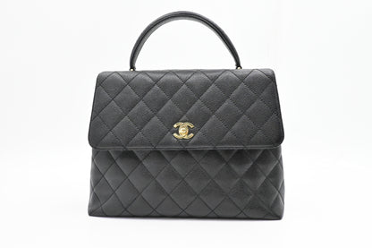 Chanel Kelly in Black Caviar Leather
