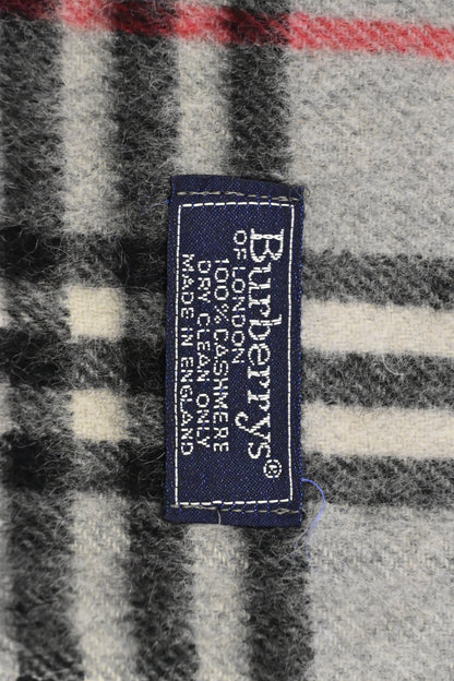 Burberry Scarf in Grey Cashmere