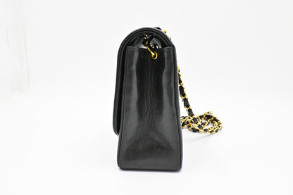 Chanel Medium Diana in Black Leather