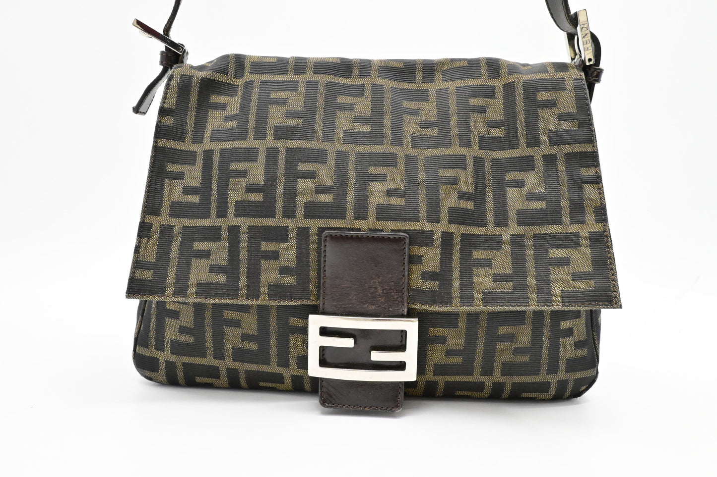 Fendi Mama Baguette in Zucca Canvas