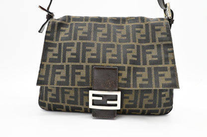 Fendi Mama Baguette in Zucca Canvas