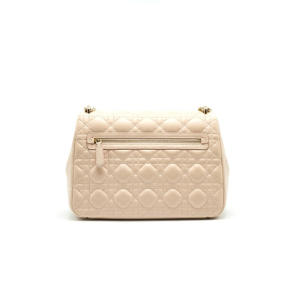 Dior Miss Dior Medium Flap Bag Light Pink with LGHW