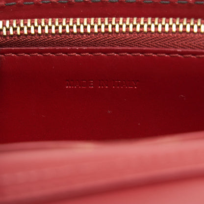 Dior J'adior Wallet on Chain Dark Red GHW
