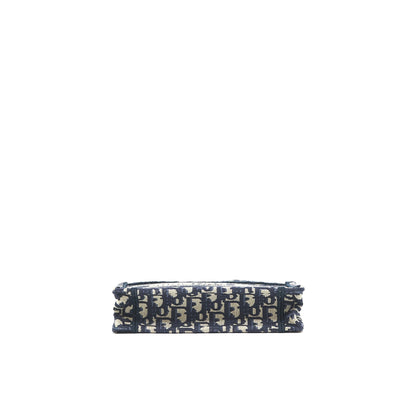 Dior mini book Tote Purse in blue Oblique