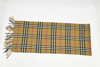 Burberry Scarf in Beige Lambswool