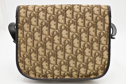 Dior Shoulder Bag in Brown Oblique Canvas