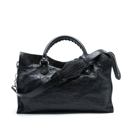 Balenciaga Classic City Purse Black