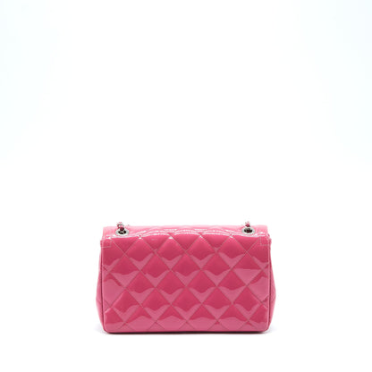 Chanel Coco Shine Flap Bag Patent Pink SHW