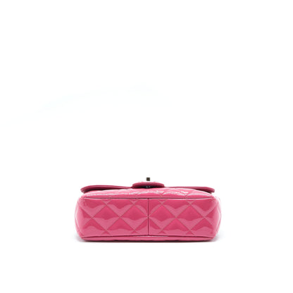 Chanel Coco Shine Flap Bag Patent Pink SHW