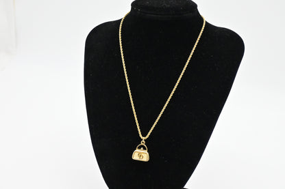 Dior CD Bag Necklace