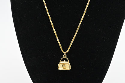 Dior CD Bag Necklace