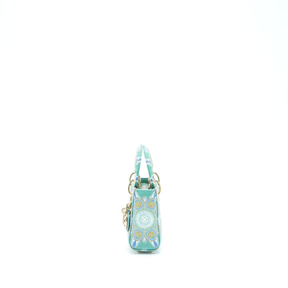 Dior Micro (Super Mini) Lady Dior Limited Green