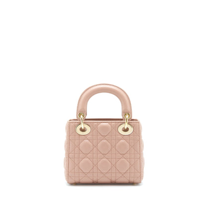 Dior Mini Lady Dior Lambskin Pink