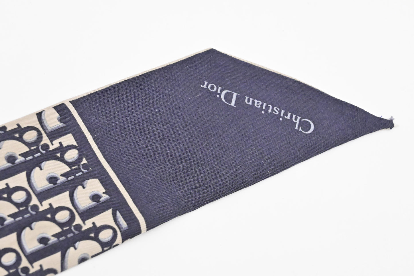 Dior J'ADIOR Mitzah Scarf in Blue Silk