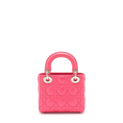 Dior Mini Lady Dior Lambskin Pink